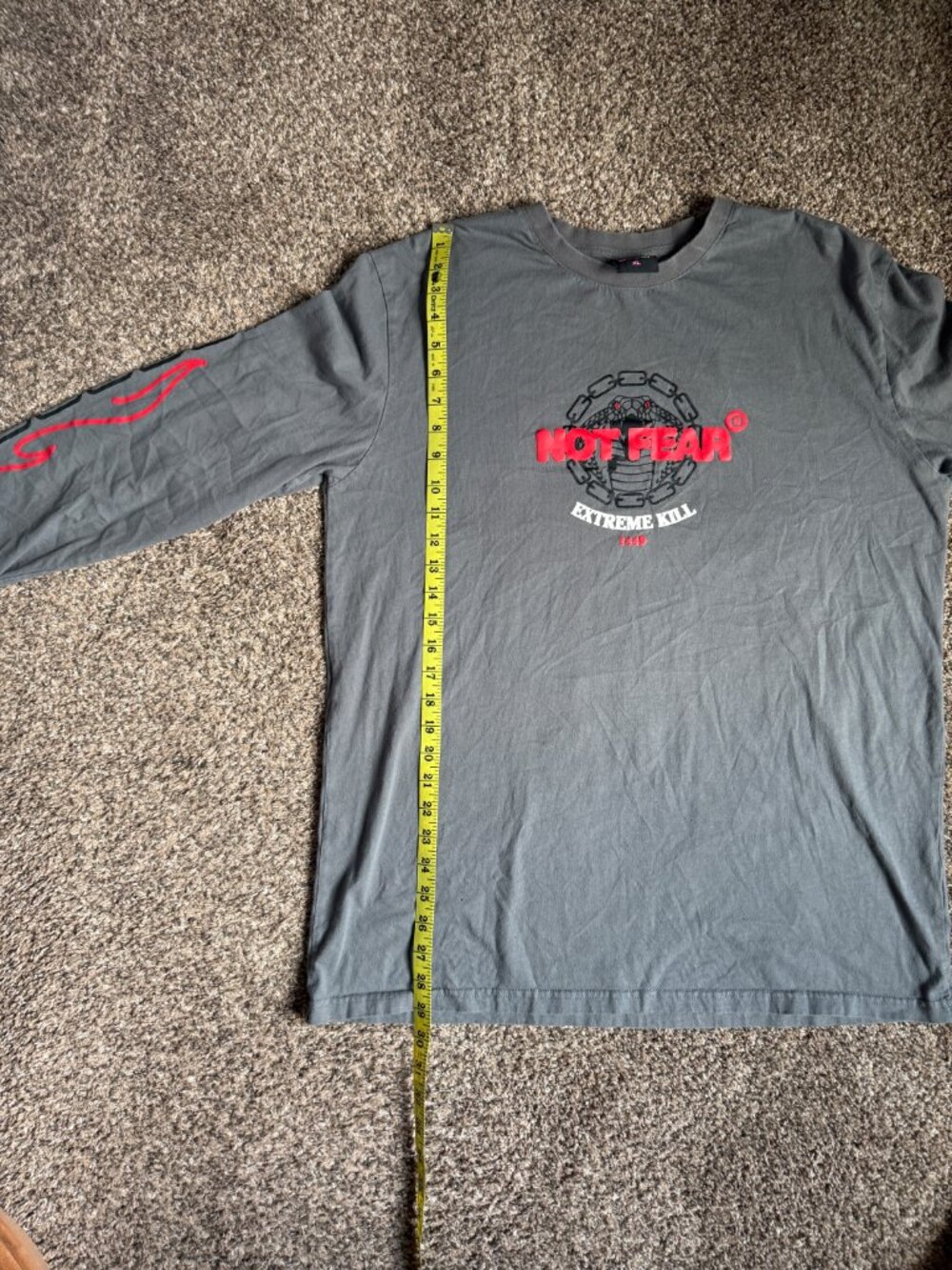Men's/Unisex Cool Shirtz Long Sleeve Graphic Tee – Size XL - Picture 3 of 8